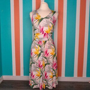 Tommy Bahama Floral Sleeveless V-Neck Dress
